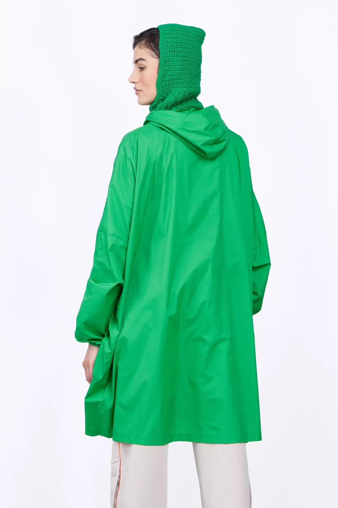 Anorak Coupe-Vent De Poche En Nylon Fin Titi Absinthe*Gertrude Cheap