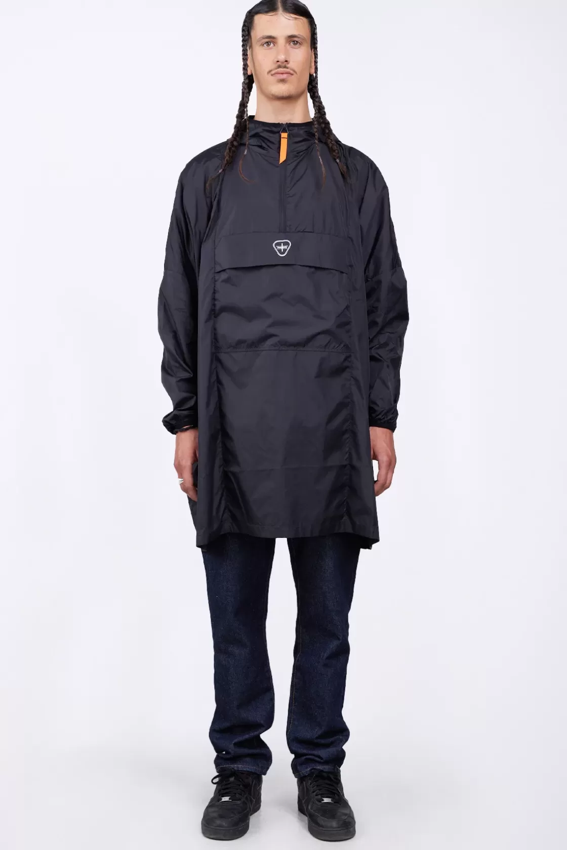 Anorak Coupe-Vent De Poche En Nylon Fin Titi Black*Gertrude Outlet