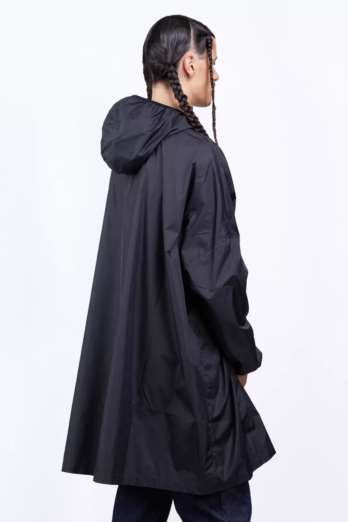 Anorak Coupe-Vent De Poche En Nylon Fin Titi Black*Gertrude Outlet