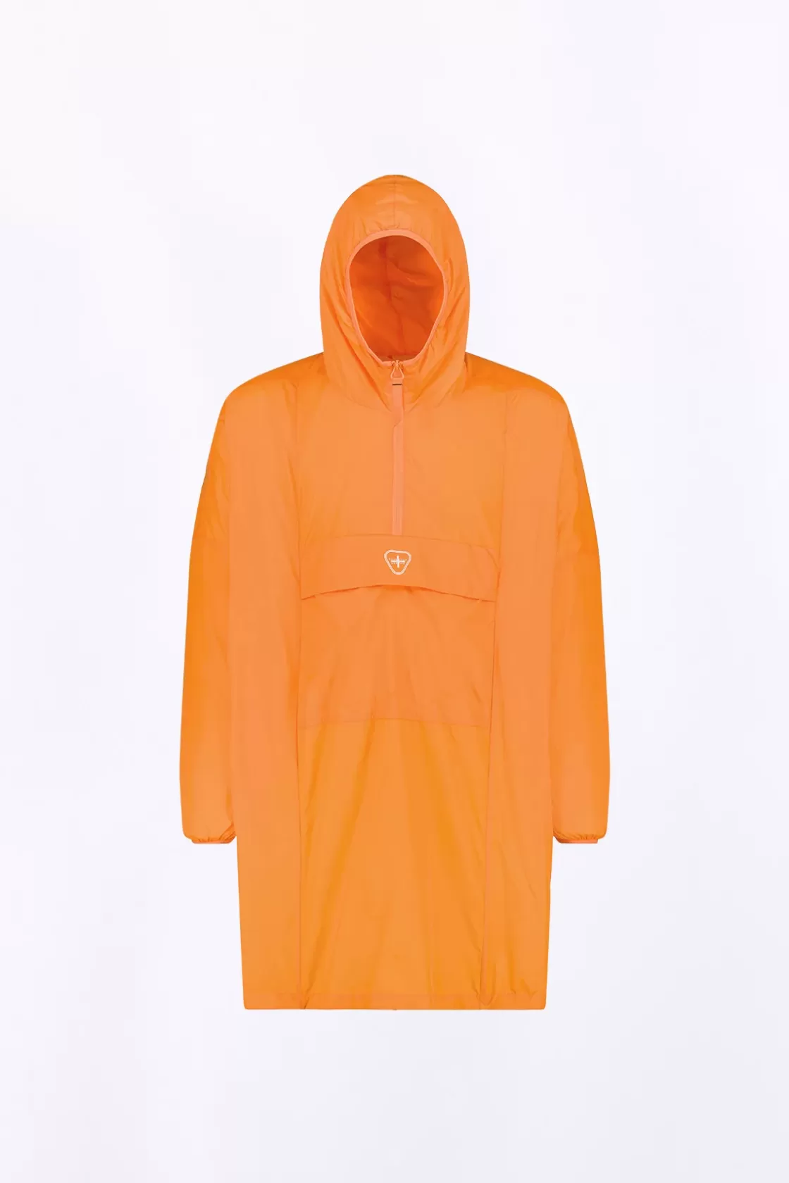 Anorak Coupe-Vent De Poche En Nylon Fin Titi Orange*Gertrude New