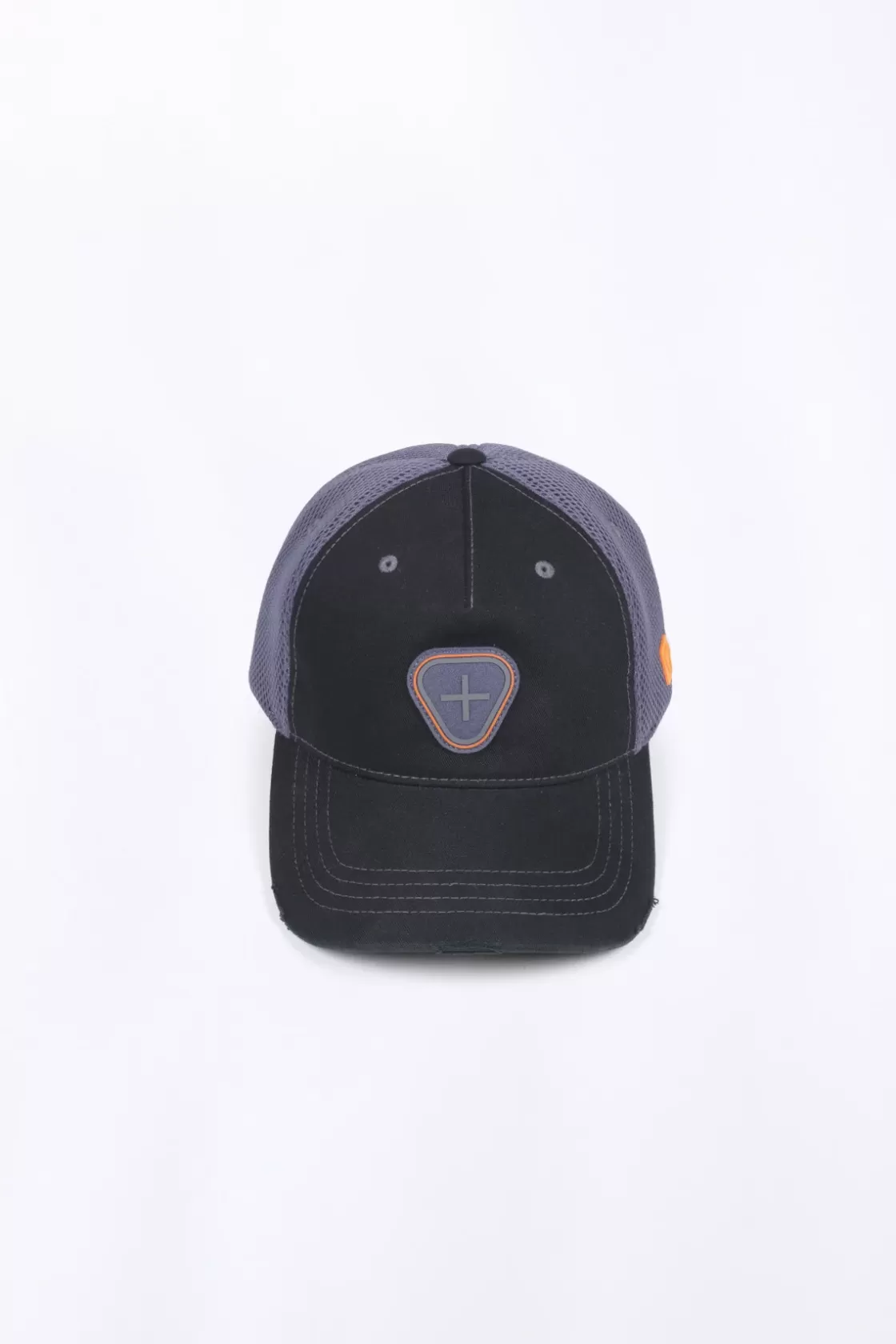 Casquette Effet Use Avec Logo En Silicone Billy Vintage Black*Gertrude Store
