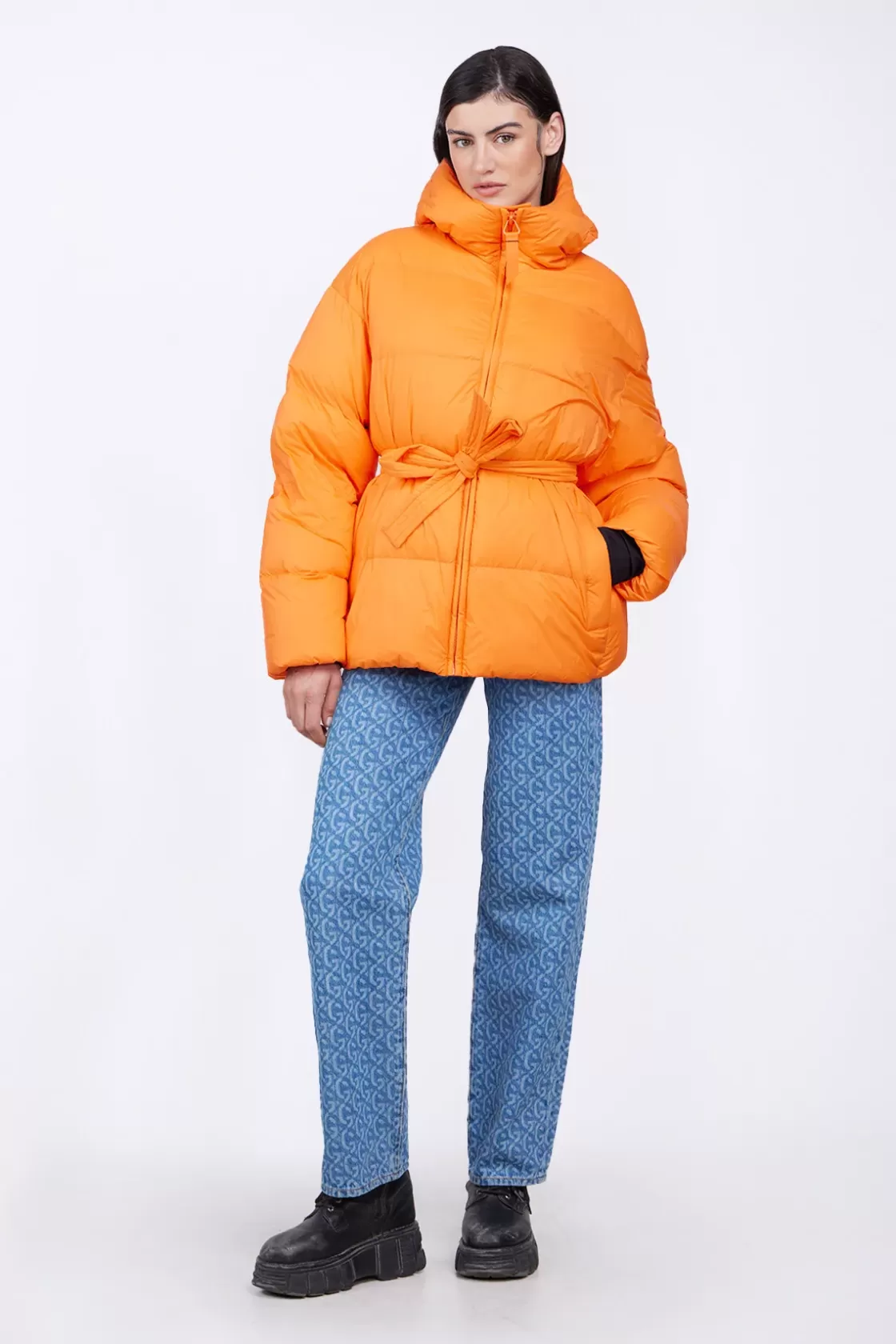 Doudoune Oversize Mika Orange*Gertrude Shop