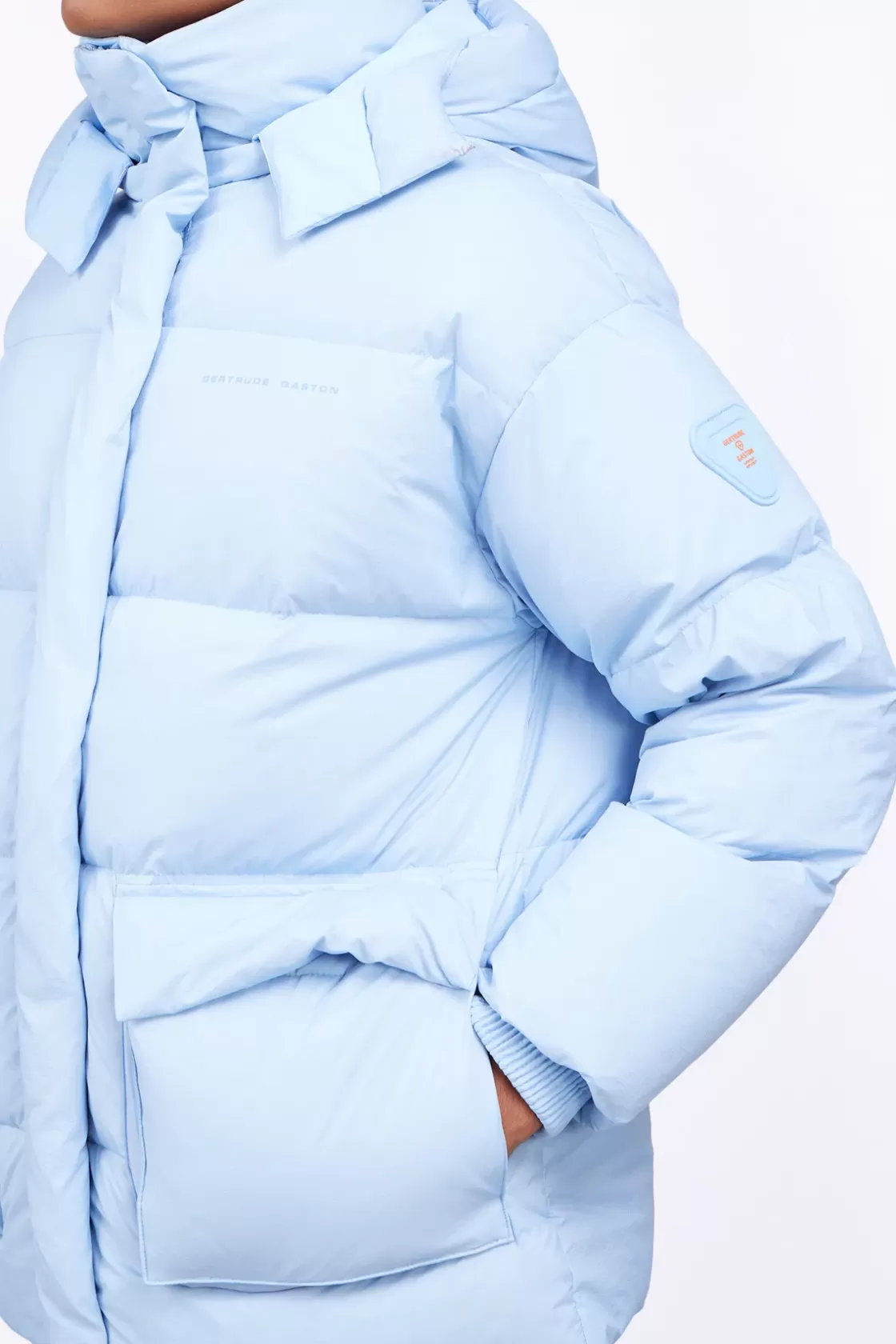 Doudoune Oversize Unisexe Mate Manie Texture Hortensia*Gertrude Sale