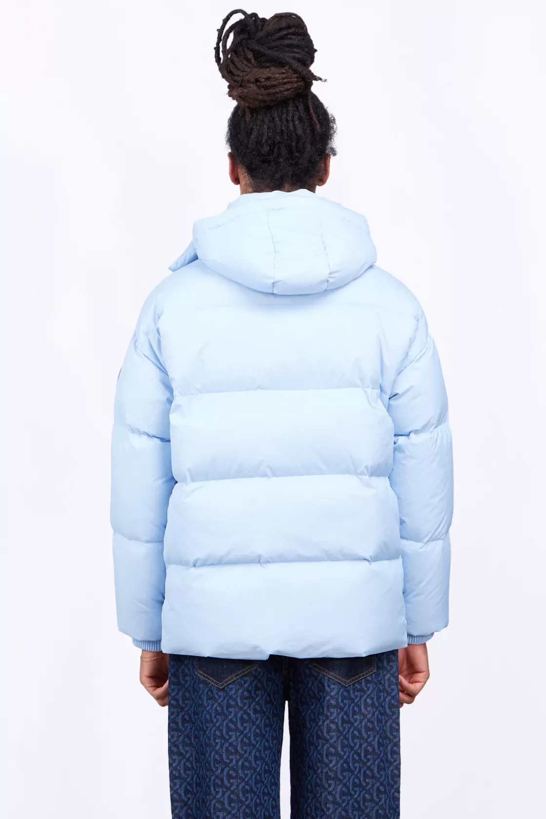 Doudoune Oversize Unisexe Mate Manie Texture Hortensia*Gertrude Sale