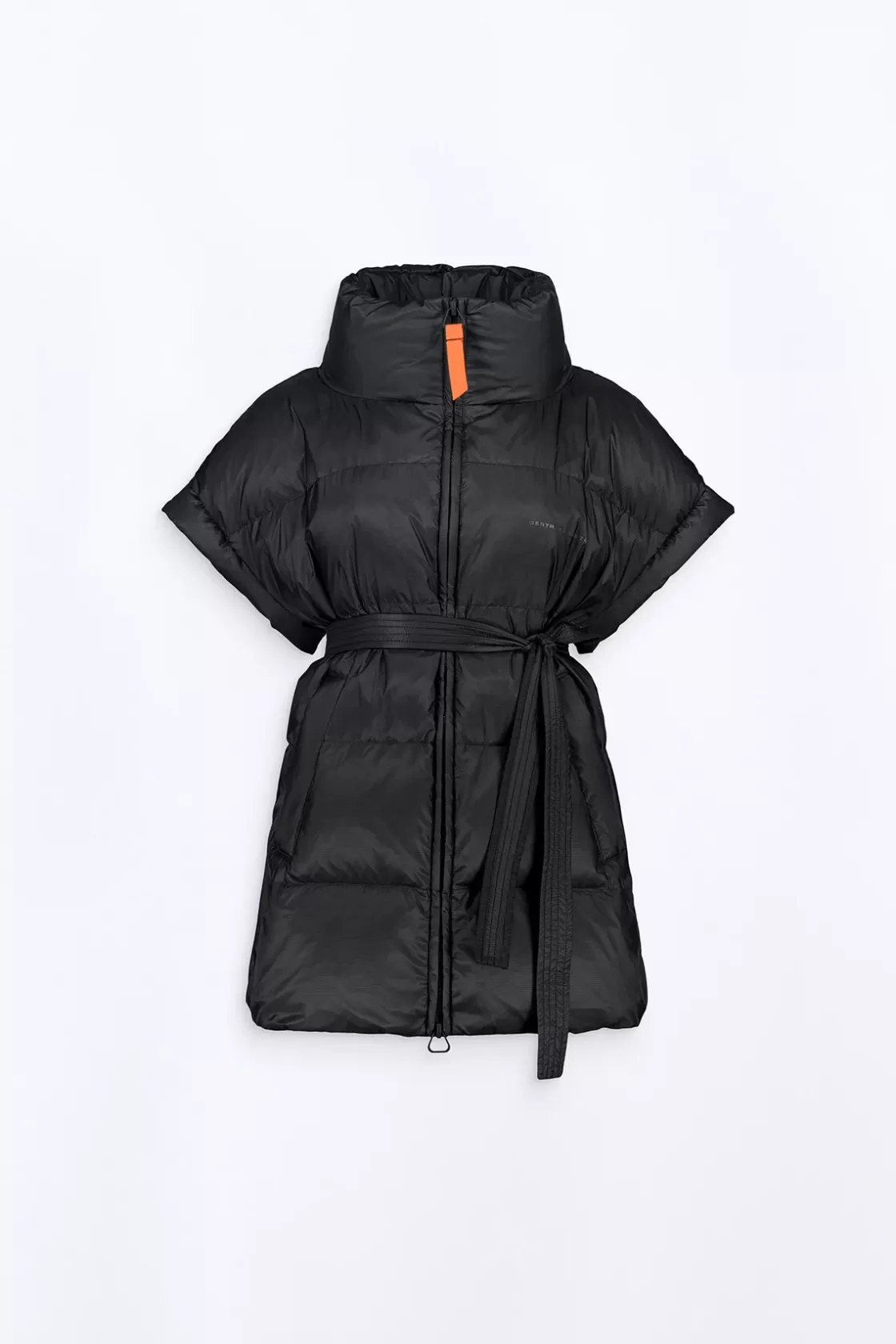 Doudoune Sans Manches Oversize En Nylon Ripstop Gaia Black*Gertrude Shop