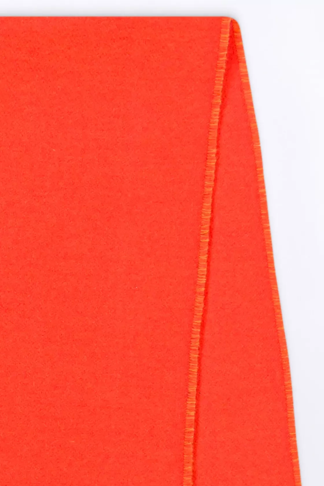 Echarpe Unisexe En Maille Jacquard Bicolore Mathilde Orange*Gertrude Online