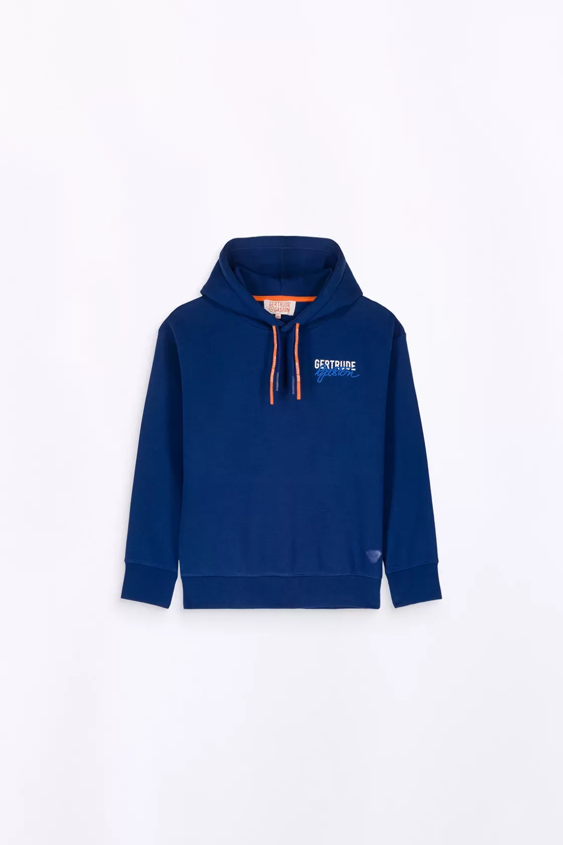 Hoodie A Capuche Imprime Dos Little Charly Circle Worker Blue*Gertrude Outlet