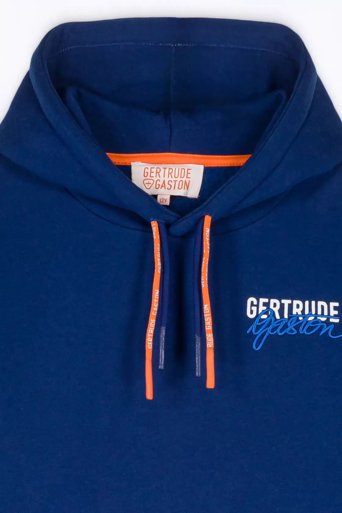 Hoodie A Capuche Imprime Dos Little Charly Circle Worker Blue*Gertrude Outlet