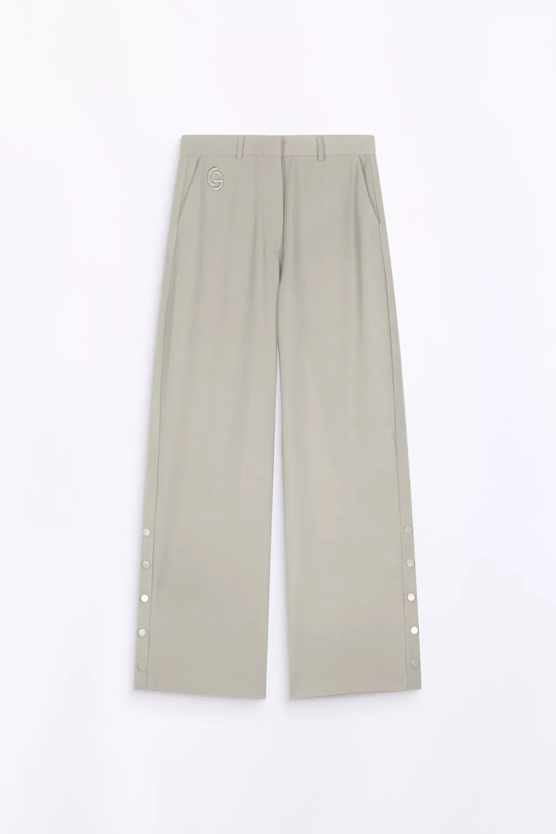 Pantalon De Tailleur Ample Ariane Dust*Gertrude Sale