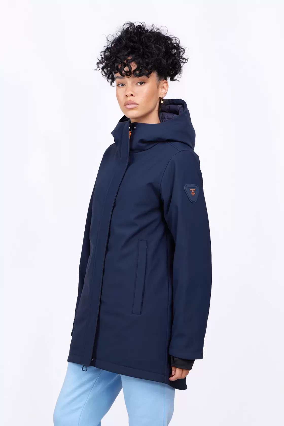 Parka En Neoprene Christina Night*Gertrude Online