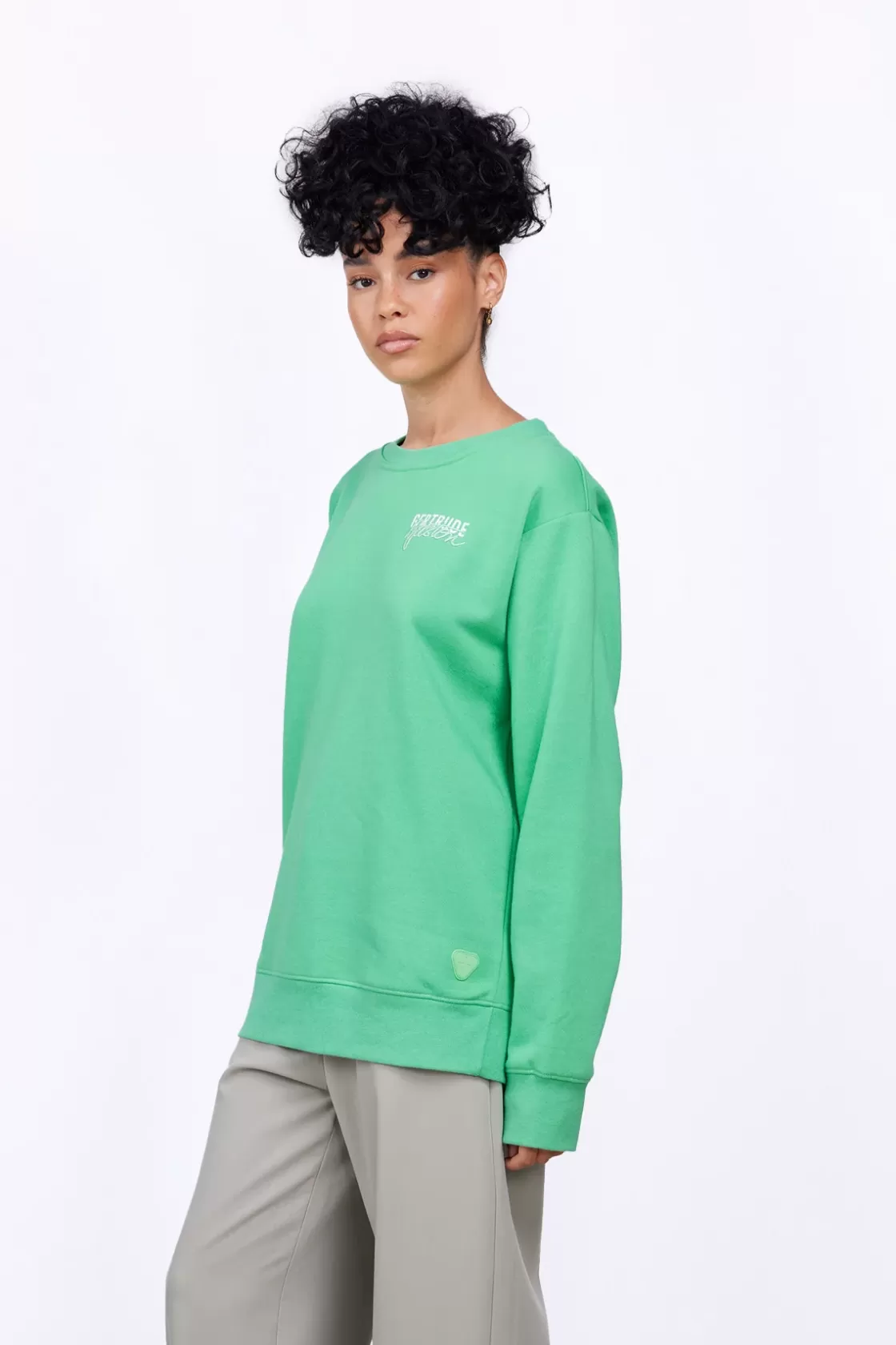 Sweat Col Rond Unisexe Imprime Au Dos Guillaume Puffer Opaline*Gertrude Best