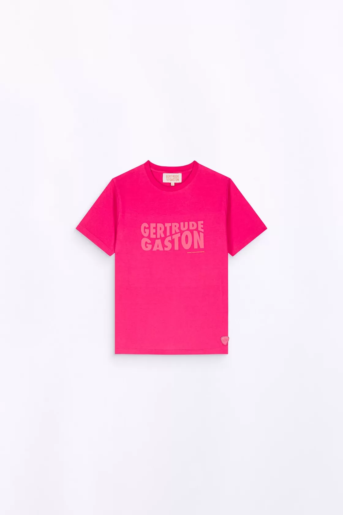 T-Shirt Avec Imprime Poitrine Little Leonce Magenta*Gertrude Outlet