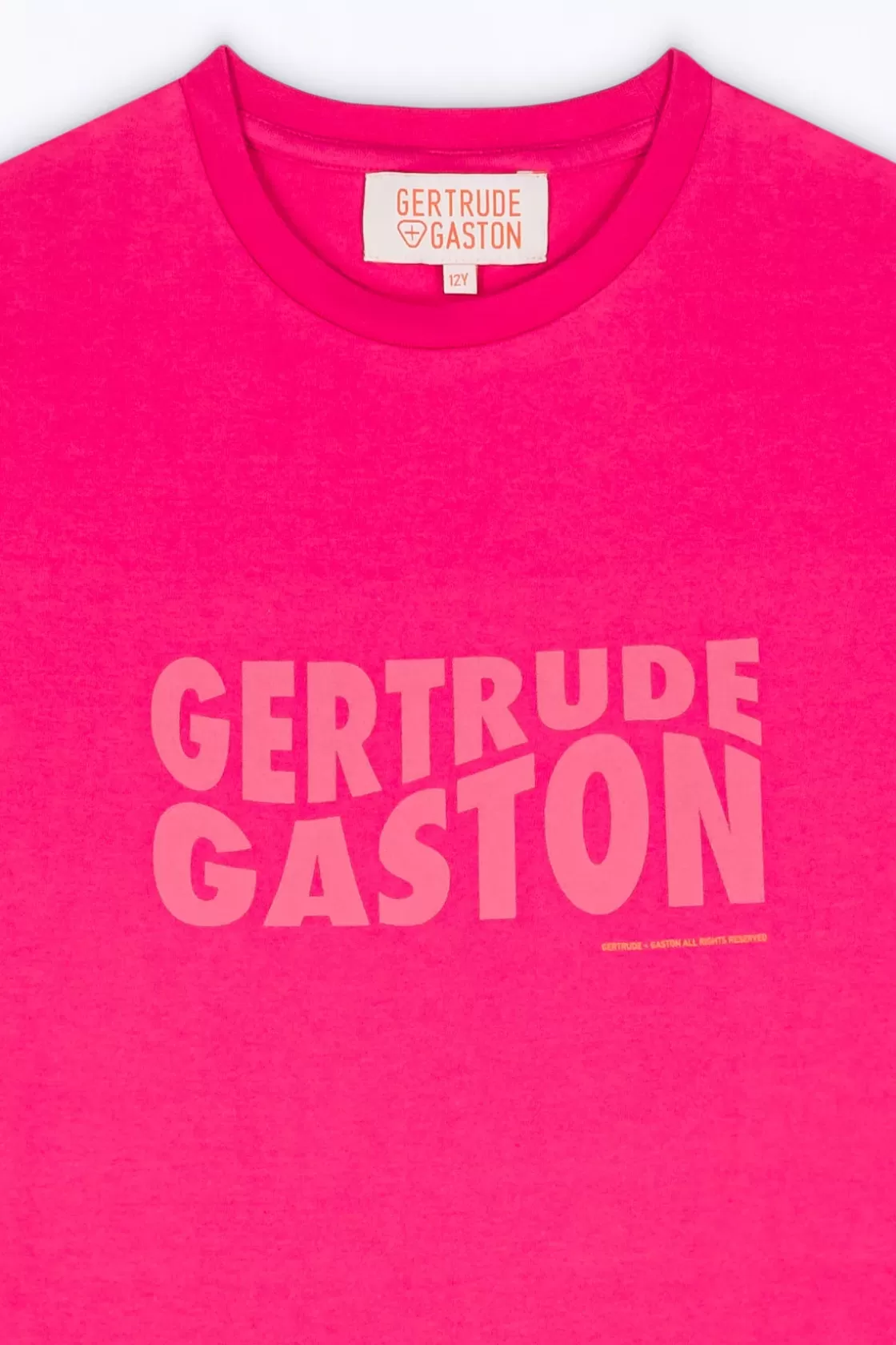 T-Shirt Avec Imprime Poitrine Little Leonce Magenta*Gertrude Outlet