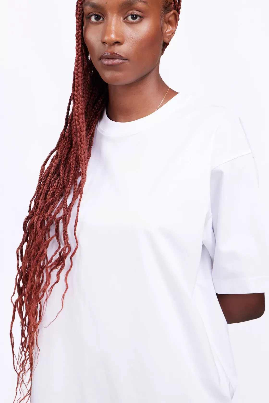 T-Shirt Col Rond Coupe Oversize Barnabe Optic White*Gertrude Outlet
