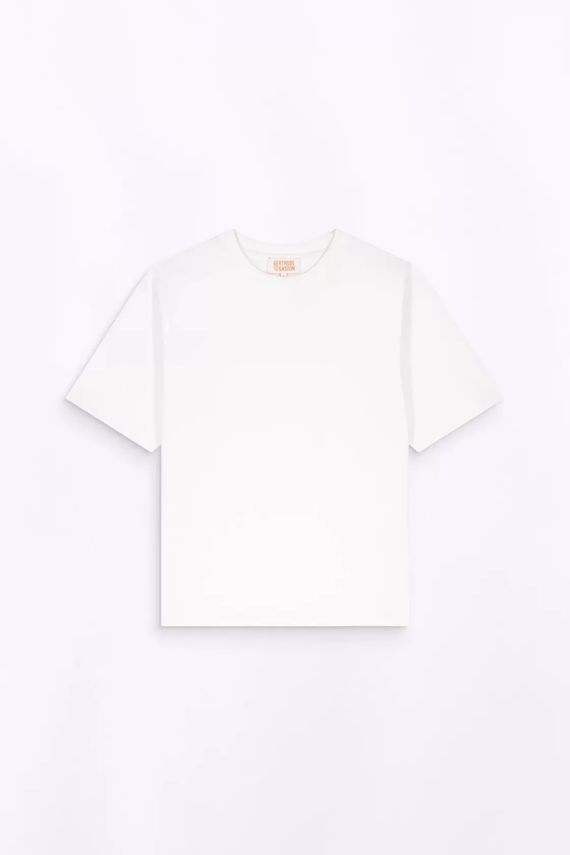 T-Shirt Col Rond Coupe Oversize Barnabe Optic White*Gertrude Outlet